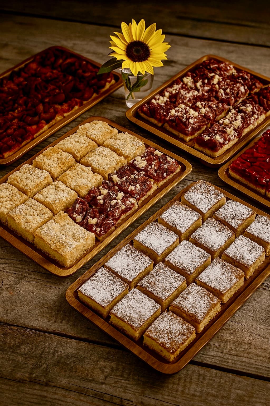 Catering-Platte „Kuchenvariationen“