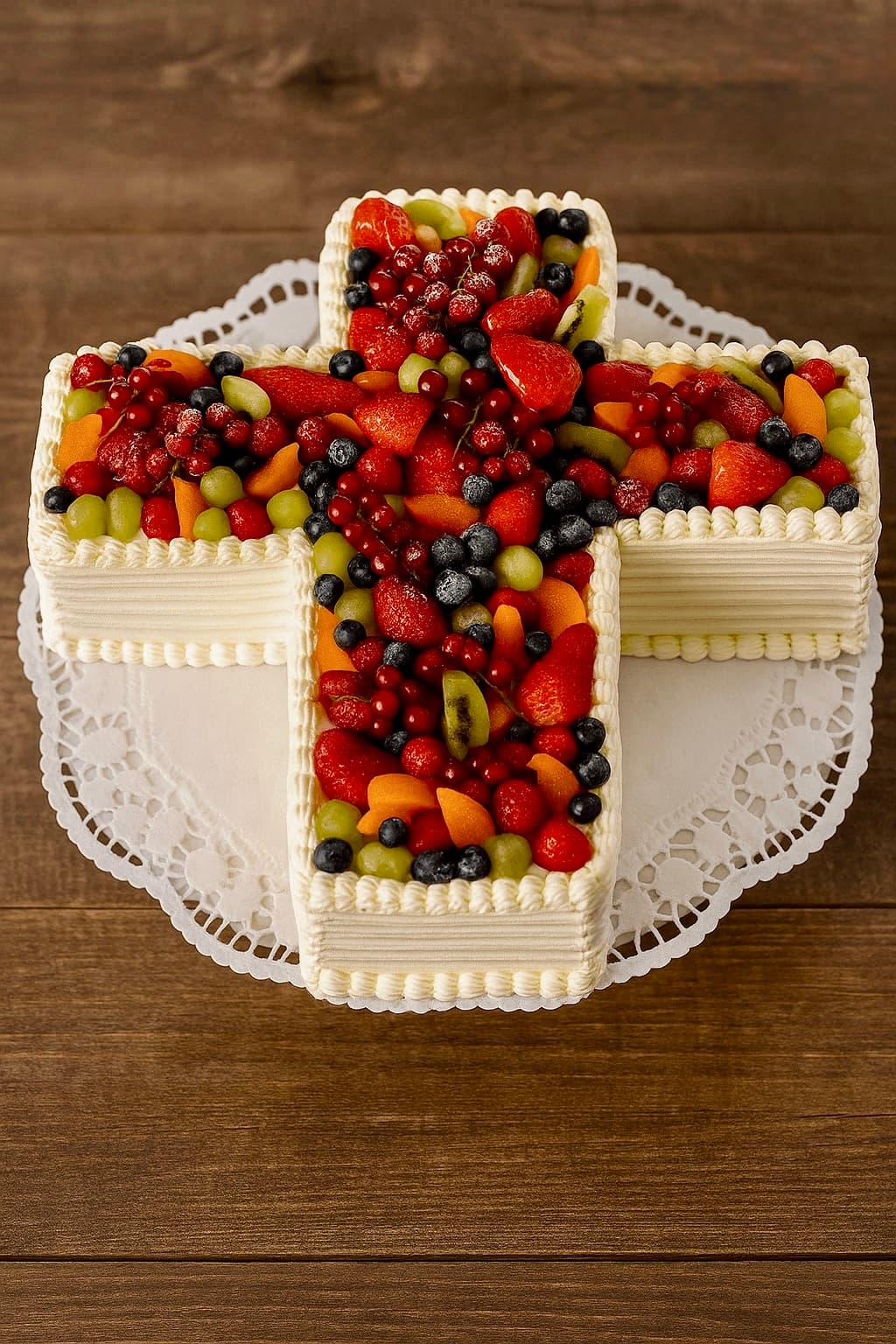 Festtorte „Obstkreuz“
