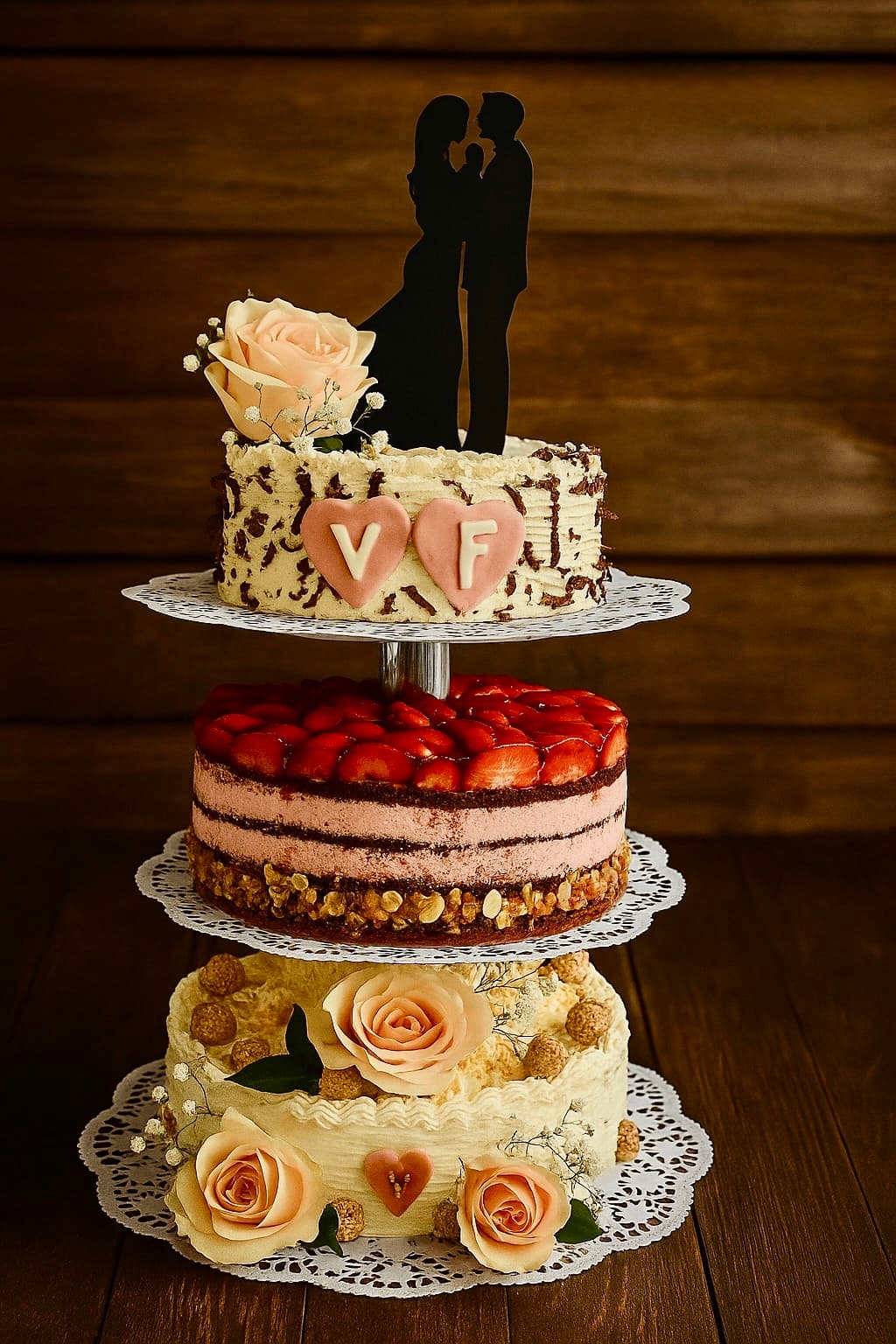 Hochzeitstorte „Süße Verbindung“