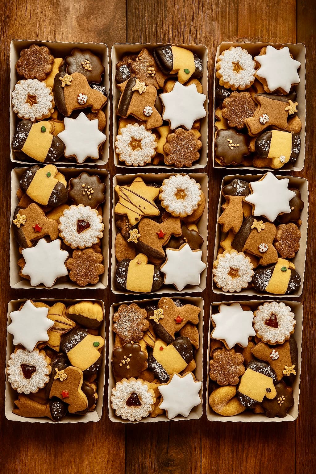 Weihnachtsgebäck „Schale klein“